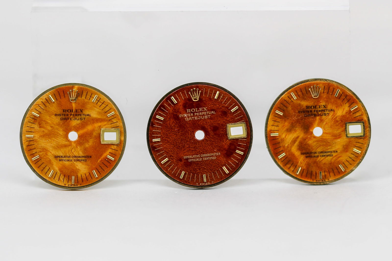 Assorted Loose Vintage Rolex Oyster Perpetual Datejust Dials (1 of 2)