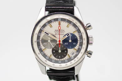 Vintage Zenith El Primero Chronograph Automatic with Date Wristwatch