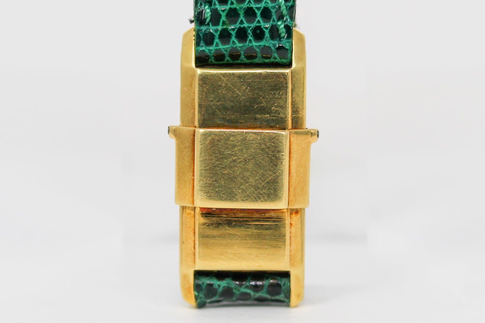 Vintage Ladies LeCoultre DuoPlan Rectangular Wristwatch in 18k Yellow Gold (1 of 5)