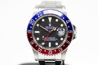 Vintage Rolex Oyster Perpetual GMT-Master with Date Wristwatch with Extra Rolex Bracelet Link and