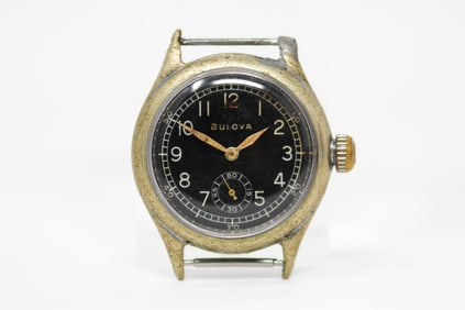 Vintage Bulova Military Wristwatch