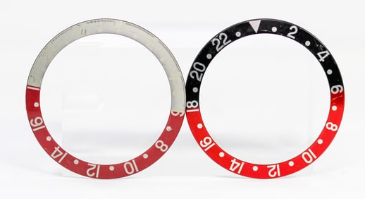 Loose Vintage Rolex GMT Bezels