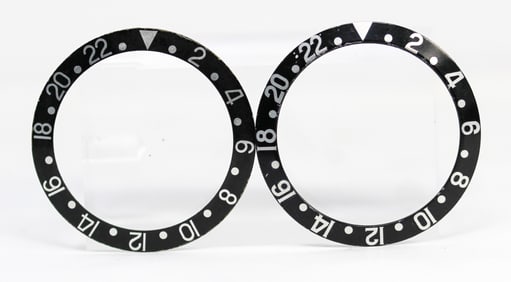 Loose Vintage Rolex GMT Bezels