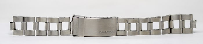 Loose Stainless Steel Vintage Zenith Bracelet