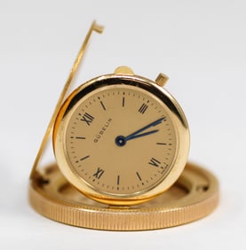 Vintage Gubelin Coin Watch in 18k Yellow Gold