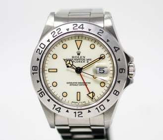 Vintage Rolex Oyster Perpetual Date Explorer II Wristwatch with Rolex Certificate