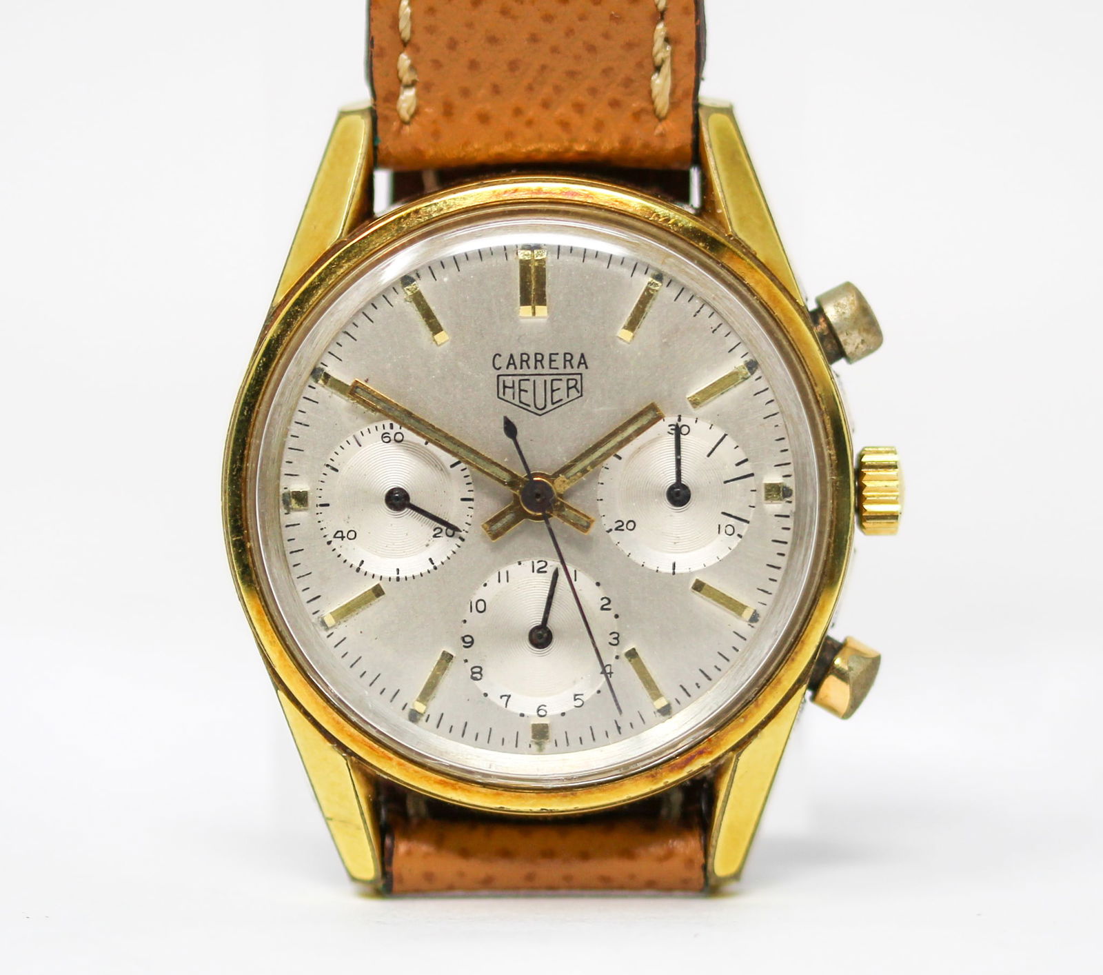 Vintage Heuer Carrera Chronograph Wristwatch (1 of 8)