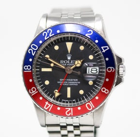 Vintage Rolex Oyster Perpetual GMT-Master with Date Wristwatch