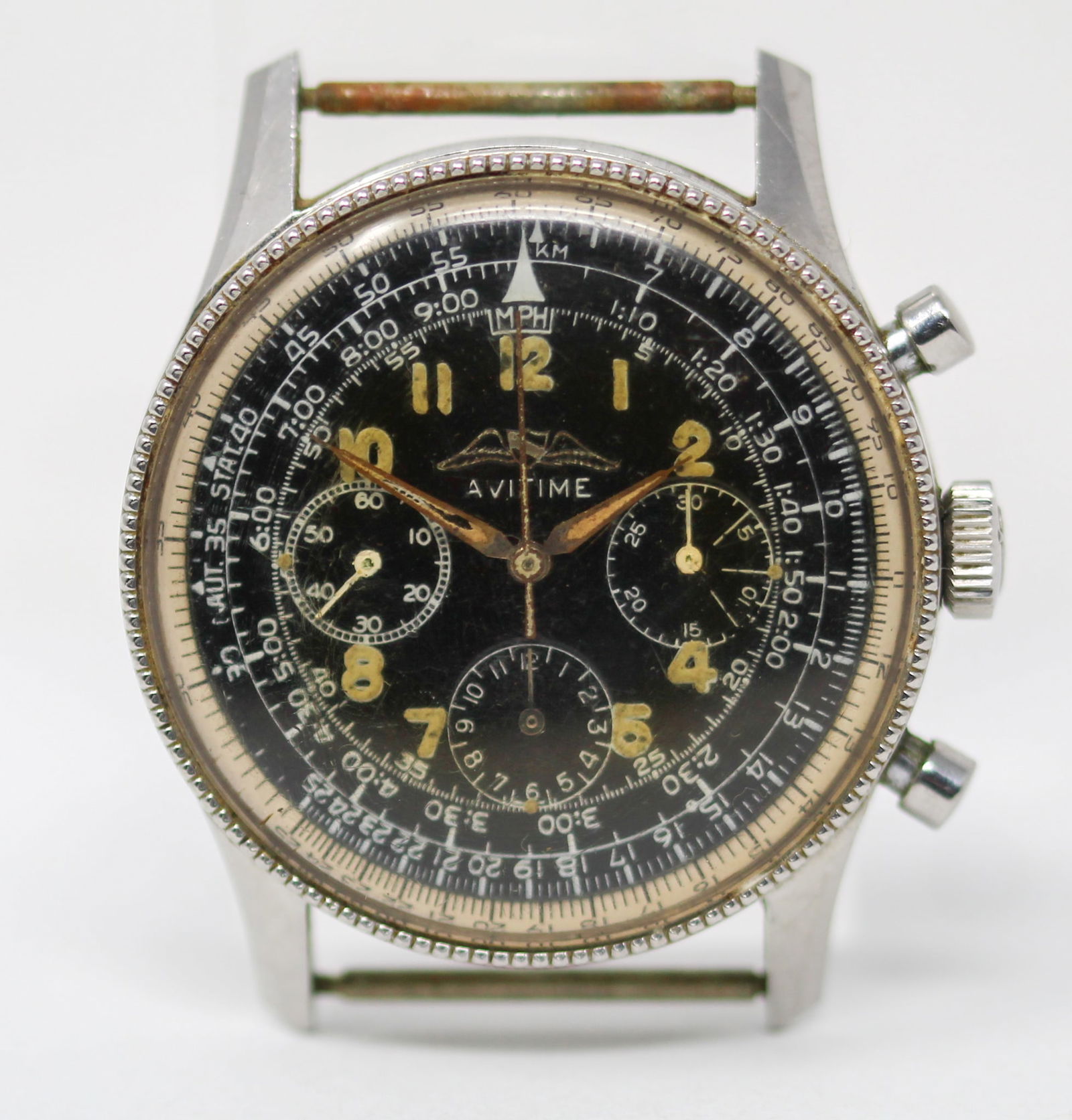 Vintage Breitling Navitimer Chronograph Wristwatch (1 of 6)