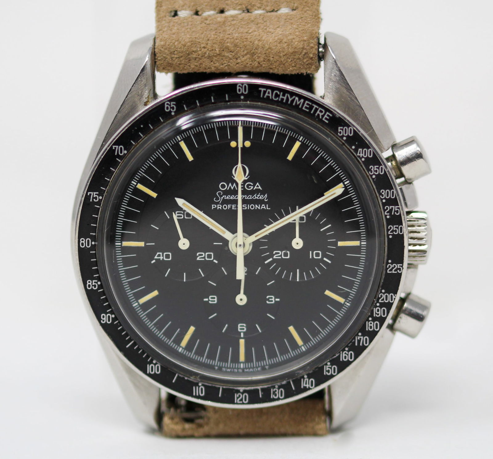 Vintage Omega Speedmaster Professional Chronograph Wristwatch (1 of 4)