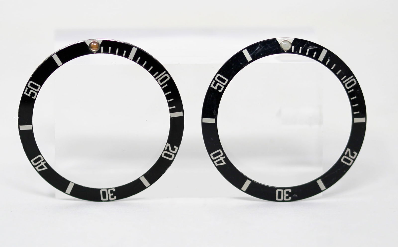 Loose Vintage Rolex Submariner Bezels (1 of 2)