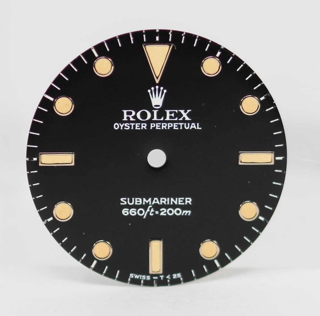 Loose Vintage Rolex Oyster Perpetual Submariner Dial and Loose Rolex Watch Hands (1 of 3)