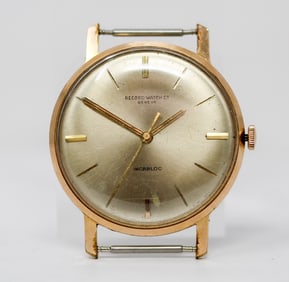 Vintage Record Watch Co. Geneve Incabloc Wristwatch