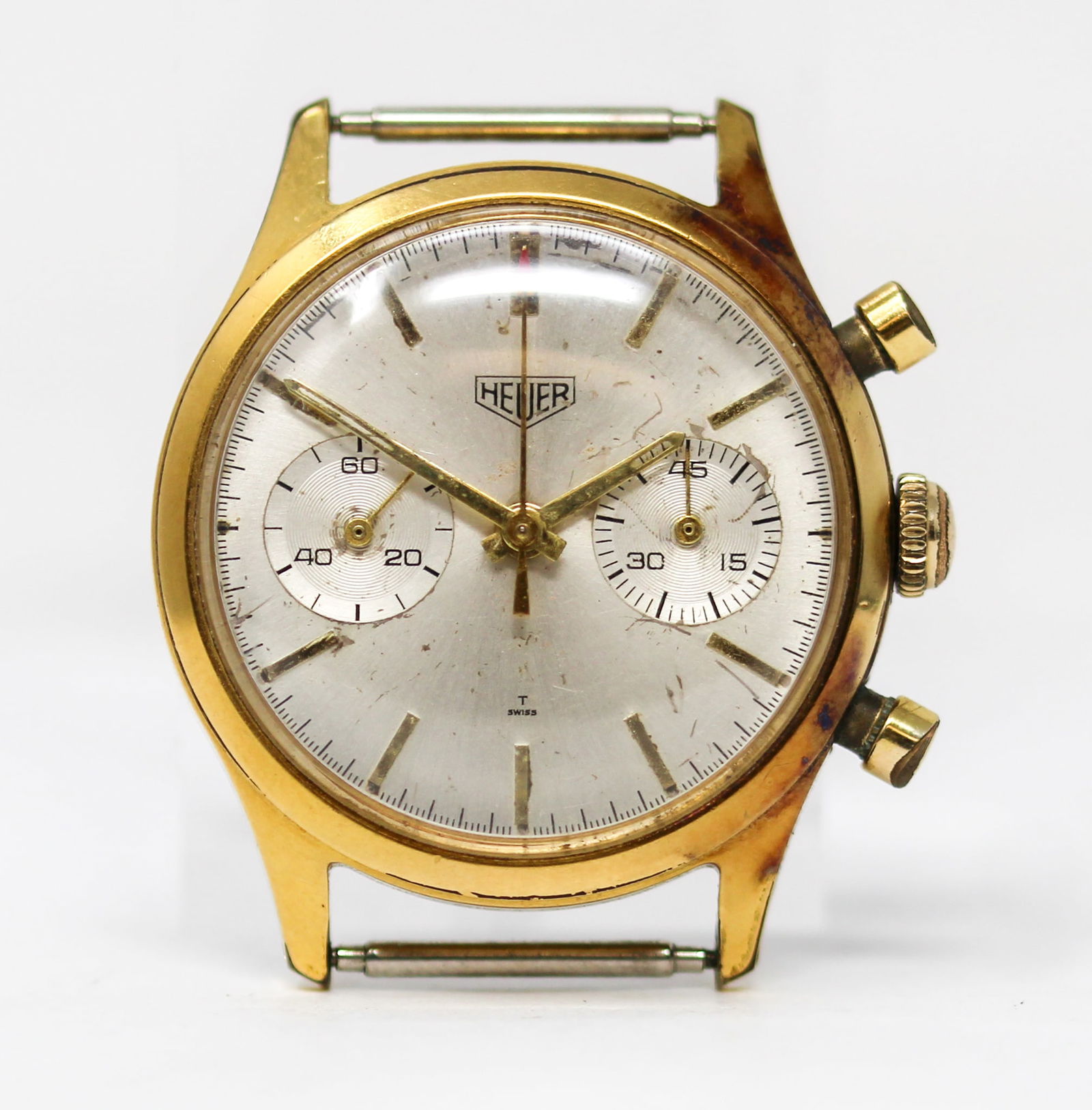 Vintage Heuer Chronograph Wristwatch (1 of 6)