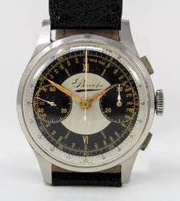 Vintage Bovet Chronograph Wristwatch