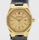 Ladies Audemars Piguet Royal Oak with Date Wristwatch in 18k Yellow Gold