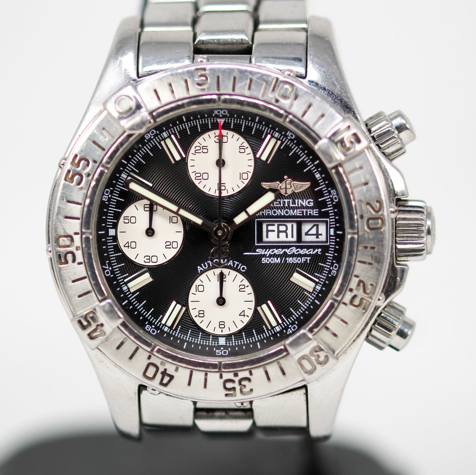 Breitling SuperOcean Chronograph with Day and Date Wristwatch (1 of 8)