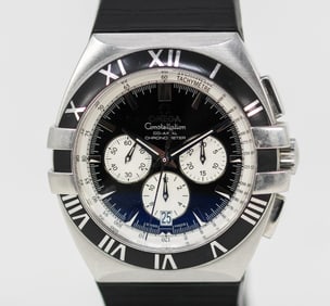 Omega Constellation Chonograph with Date Wristwatch