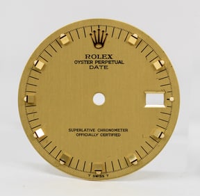 Loose Vintage Rolex Oyster Perpetual Date Dial