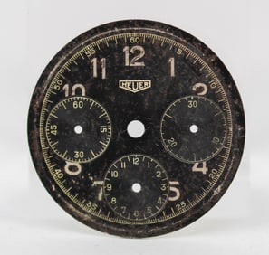 Loose Vintage Heuer Chronograph Dial