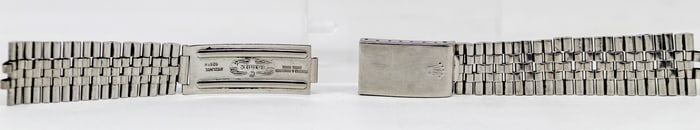 Loose Stainless Steel Vintage Rolex Bracelet *Not Complete; For Parts, Repair*