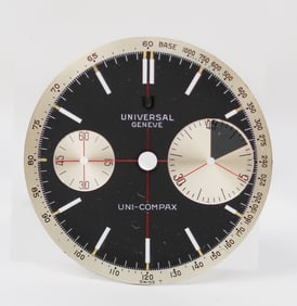 Loose Vintage Universal Geneve Uni-Compax Chronograph Dial