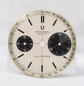 Loose Vintage Universal Geneve Uni-Compax Chronograph Dial