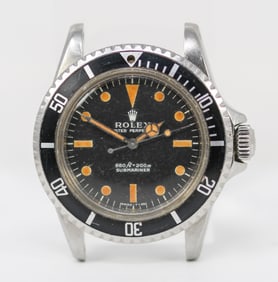 Vintage Rolex Oyster Perpetual Submariner Wristwatch *Serial # Not Legible*