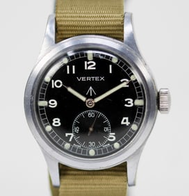 Vintage Vertex "Dirty Dozen" Military Wristwatch