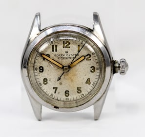 Vintage Rolex Oyster Chronometer Wristwatch *Crown Does Not Close, Needs Repair*
