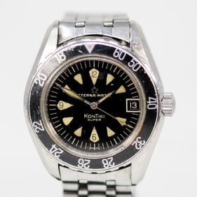 Vintage Eterna-Matic Kontiki Super with Date Wristwatch