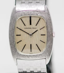 Vintage Audemars Piguet Wristwatch in 18k White Gold