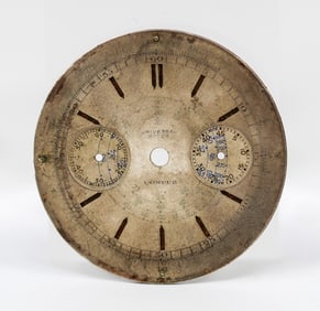 Loose Vintage Universal Geneve Compur Chronograph Dial