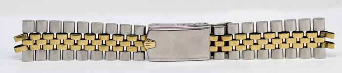 Loose Two-Tone Vintage Rolex Bracelet *Missing End Links*