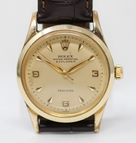 Vintage Rolex Oyster Perpetual Explorer Wristwatch