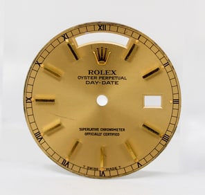 Loose Vintage Rolex Oyster Perpetual Day-Date Dial