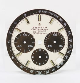 Loose Vintage Zenith El Primero Chronograph with Date Dial