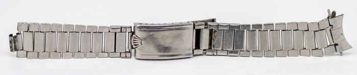 Loose Stainless Steel Vintage Rolex Bracelet *End Link Missing*