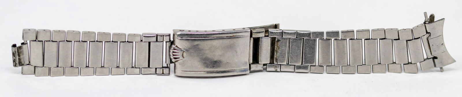 Loose Stainless Steel Vintage Rolex Bracelet *End Link Missing*: Loose Stainless Steel Vintage Rolex Bracelet *End Link Missing*; # 60/461. 6" length, 19mm end link. Loose watch parts. PLEASE NOTE: all wristwatches are sold "as-is", with no mechanical warranty or g