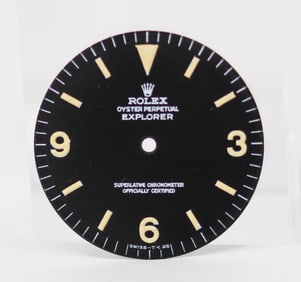 Loose Vintage Rolex Oyster Perpetual Explorer Dial