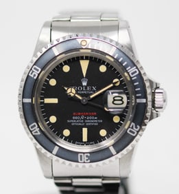 Vintage Rolex Oyster Perpetual Date Submariner Wristwatch