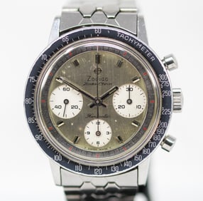 Vintage Zodiac Zodia-Chron Chronograph Wristwatch