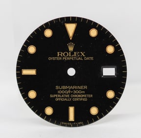 Loose Vintage Rolex Oyster Perpetual Date Submariner Dial