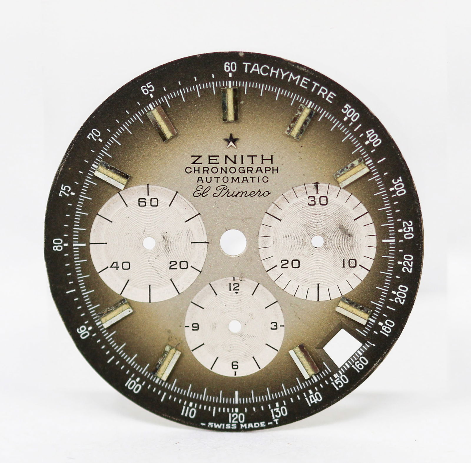 Loose Vintage Zenith El Primero Chronograph with Date Dial (1 of 2)