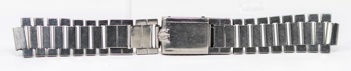 Loose Stainless Steel Vintage Omega Bracelet *Missing End Links*