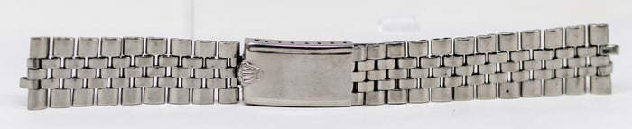 Loose Stainless Steel Vintage Rolex Bracelet *Missing End Links*