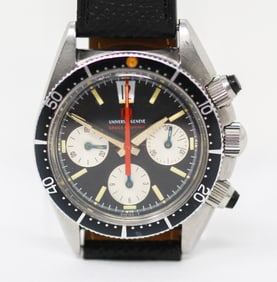 Vintage Universal Geneve Space-Compax Chronograph Wristwatch
