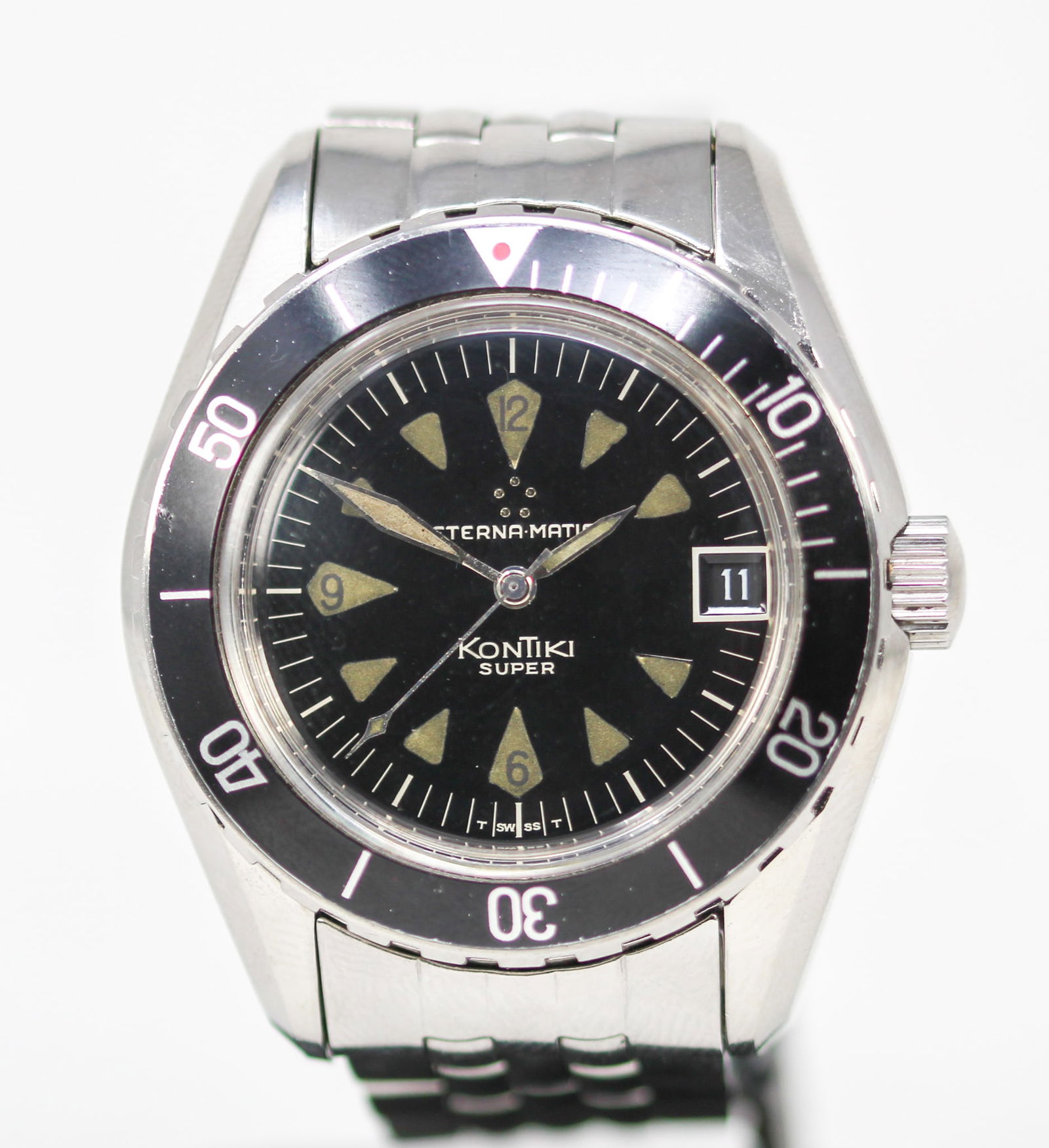 Vintage Eterna-Matic Kontiki Super with Date Wristwatch with Eterna-Matic Box (1 of 11)