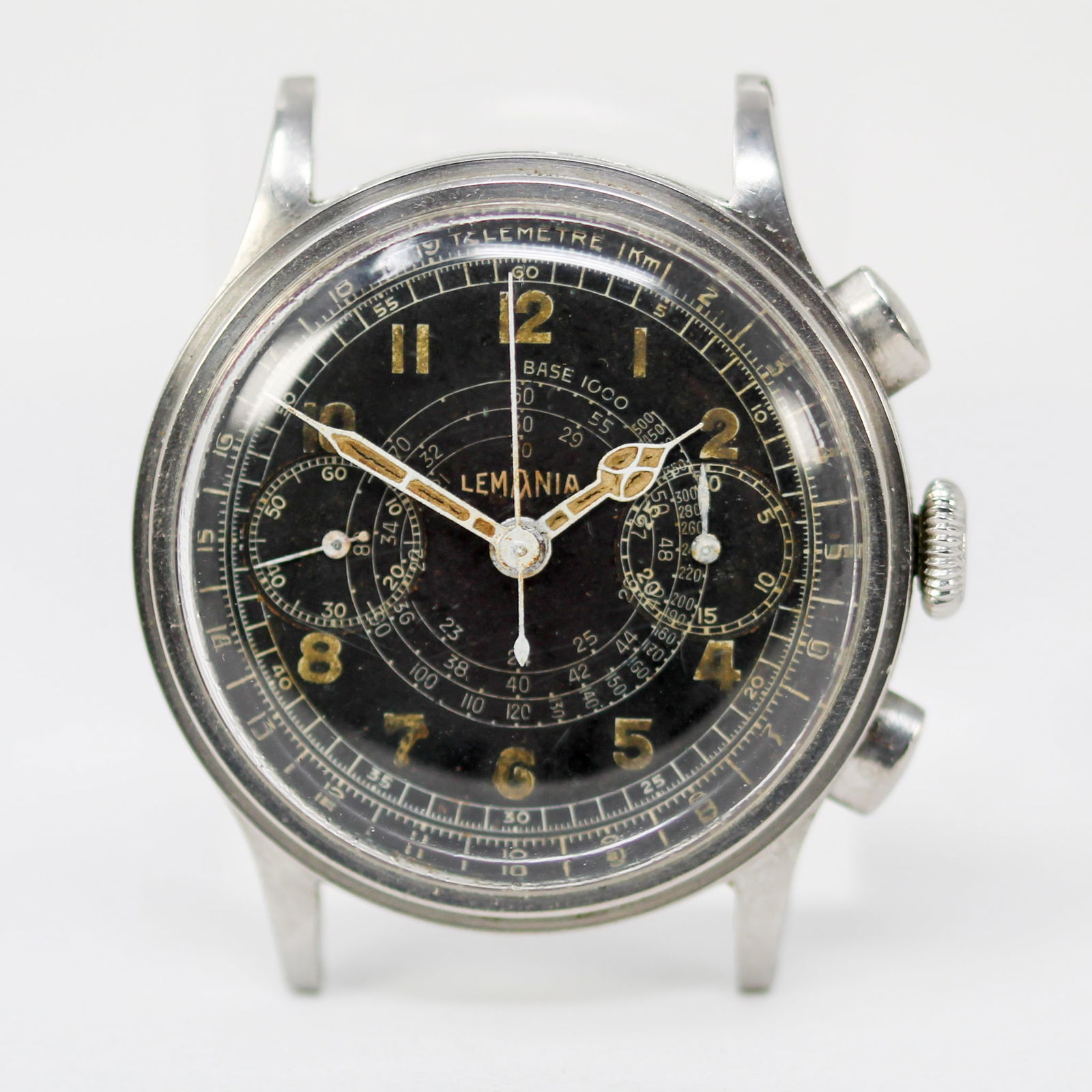 Vintage Lemania Chronograph Wristwatch (1 of 6)