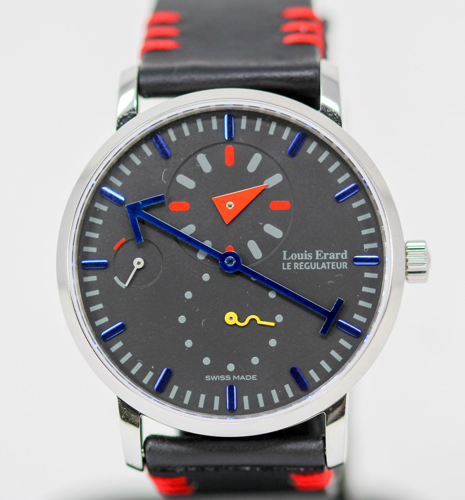 Louis Erard Le Regulateur Wristwatch with Louis Erard Box, Louis Erard Certificate of Authenticity, (1 of 11)